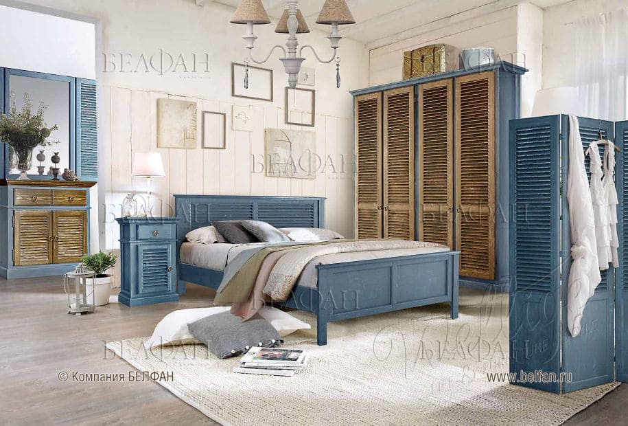 спальня из массива дерева