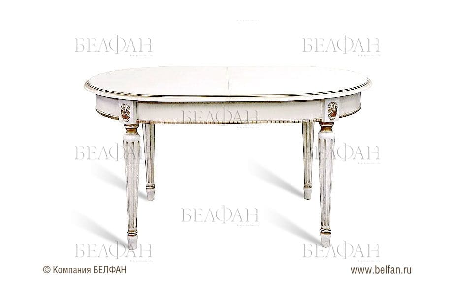 Белая классическая мебель для кухни