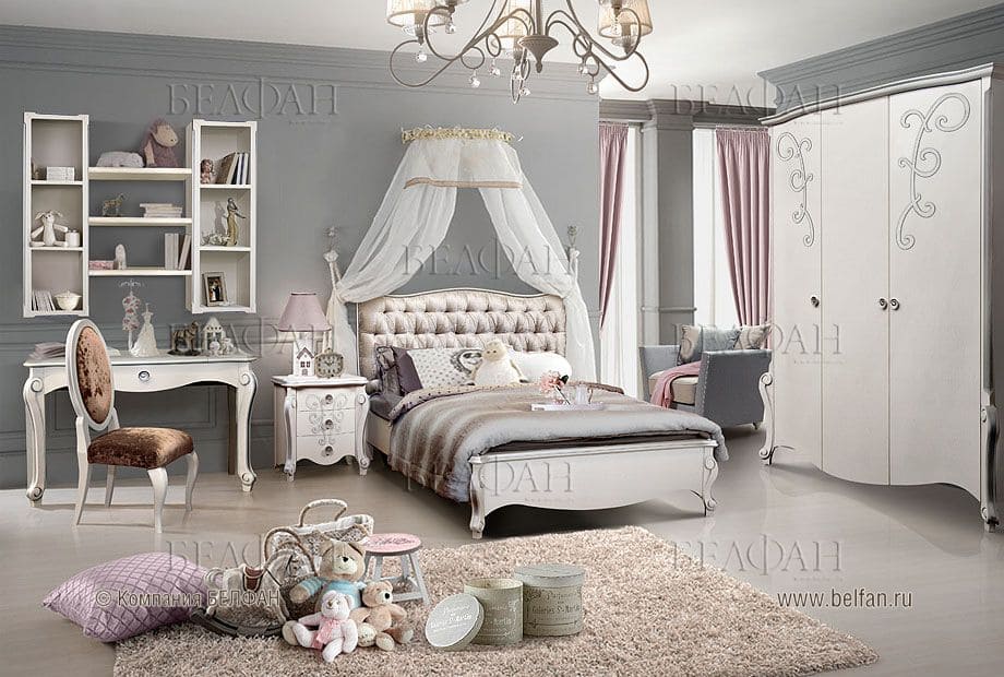 Отделка детской в итальянском стиле Отделка детской в итальянском стиле