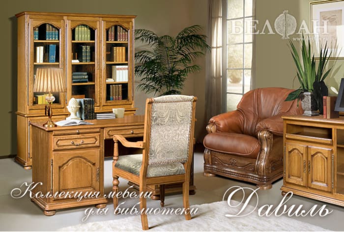 Кабинет руководителя в классическом стиле