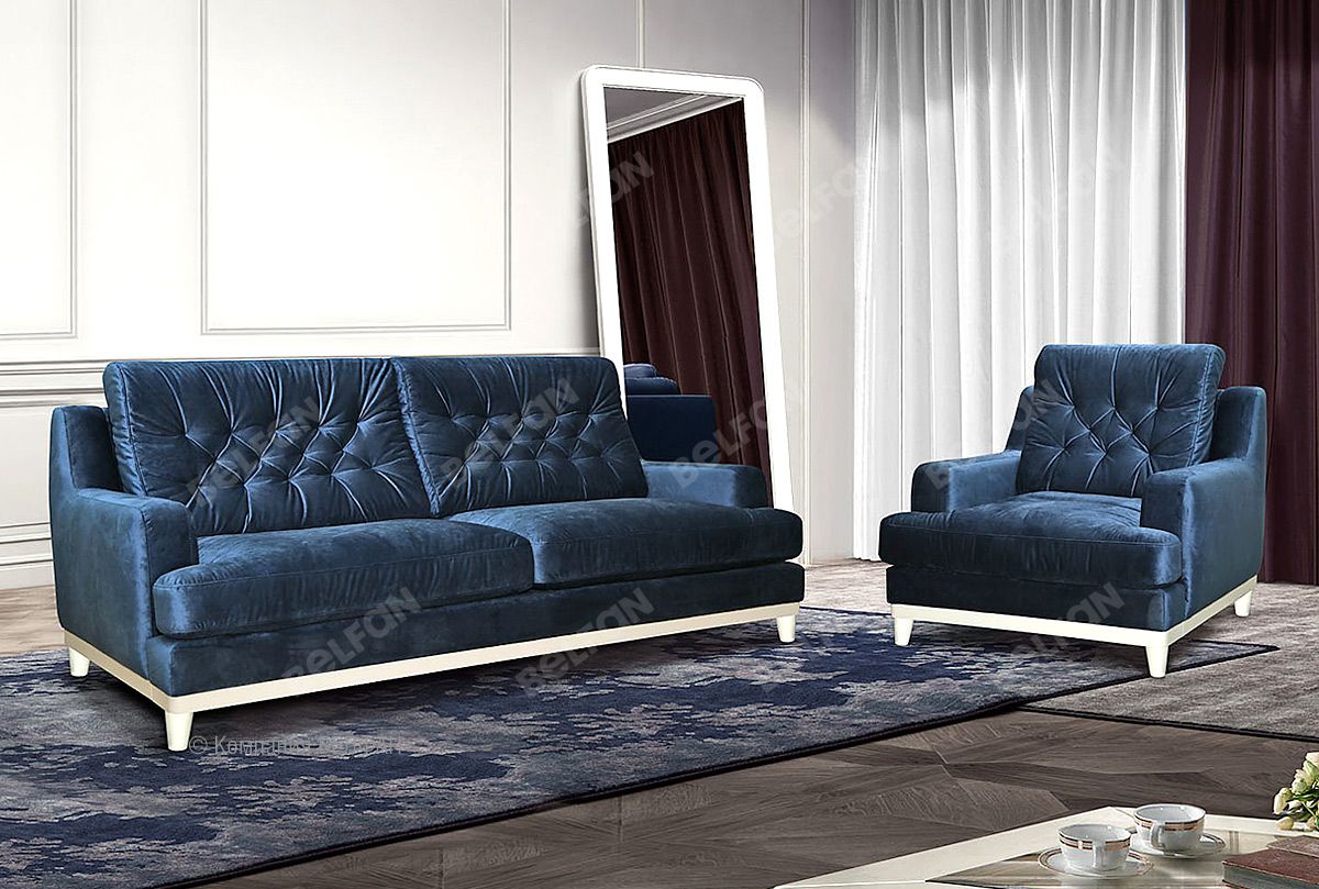 Диваны из массива дерева_стили