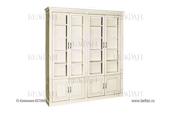 Библиотека из массива дерева_фото