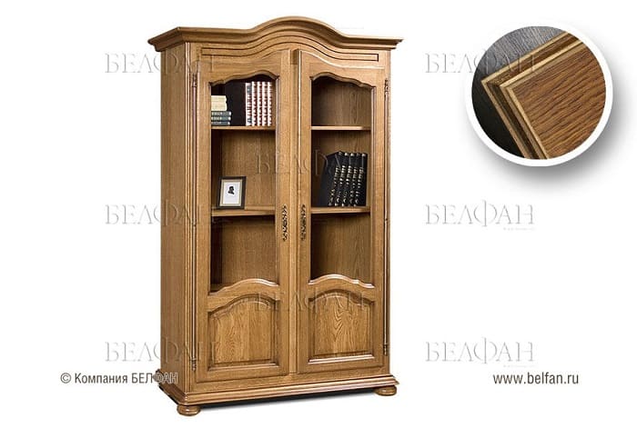 Библиотека из массива дерева_фото