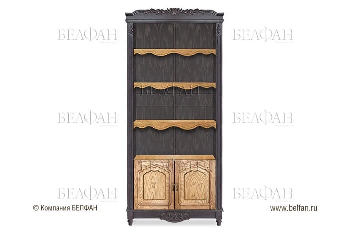 Библиотека из массива дерева_фото