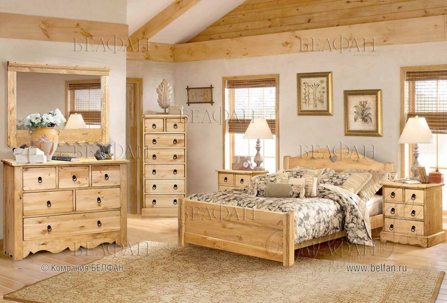 мебель для спальни в светлых тонах