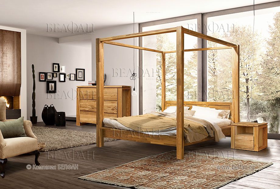 мебель для спальни в светлых тонах