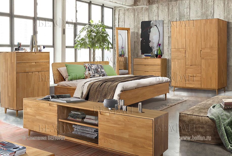 мебель для спальни в светлых тонах