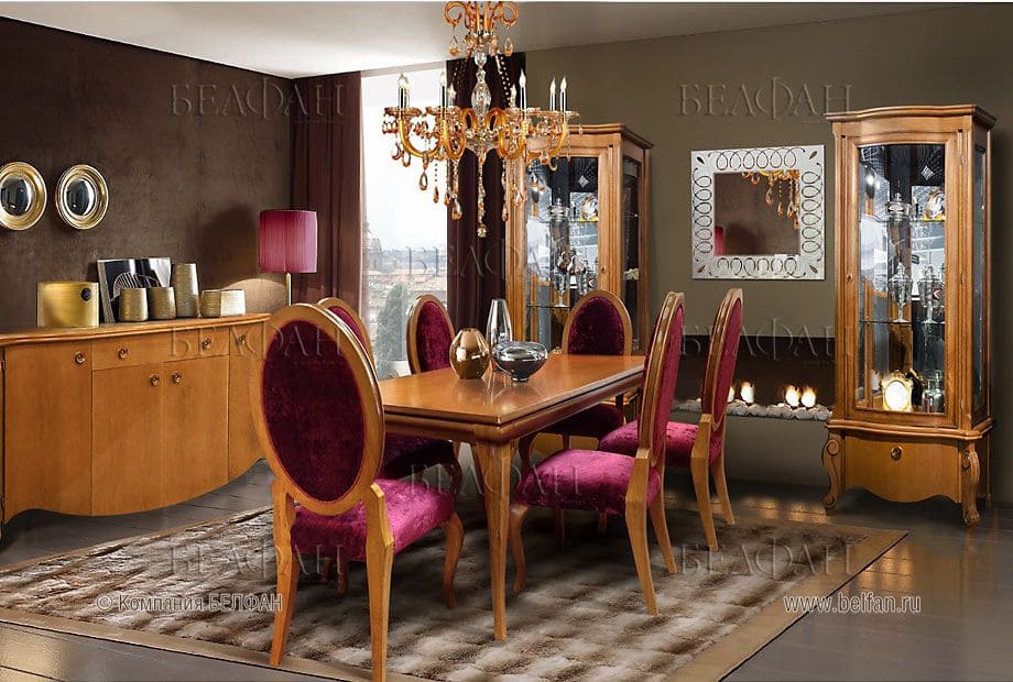 стили гостиной из массива дерева