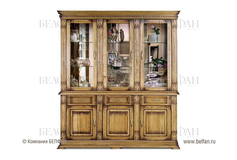 гостиная из массива дерева