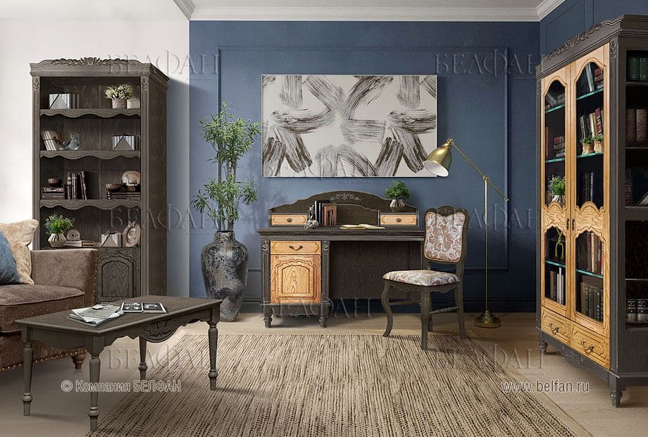 как расставить мебель в кабинете