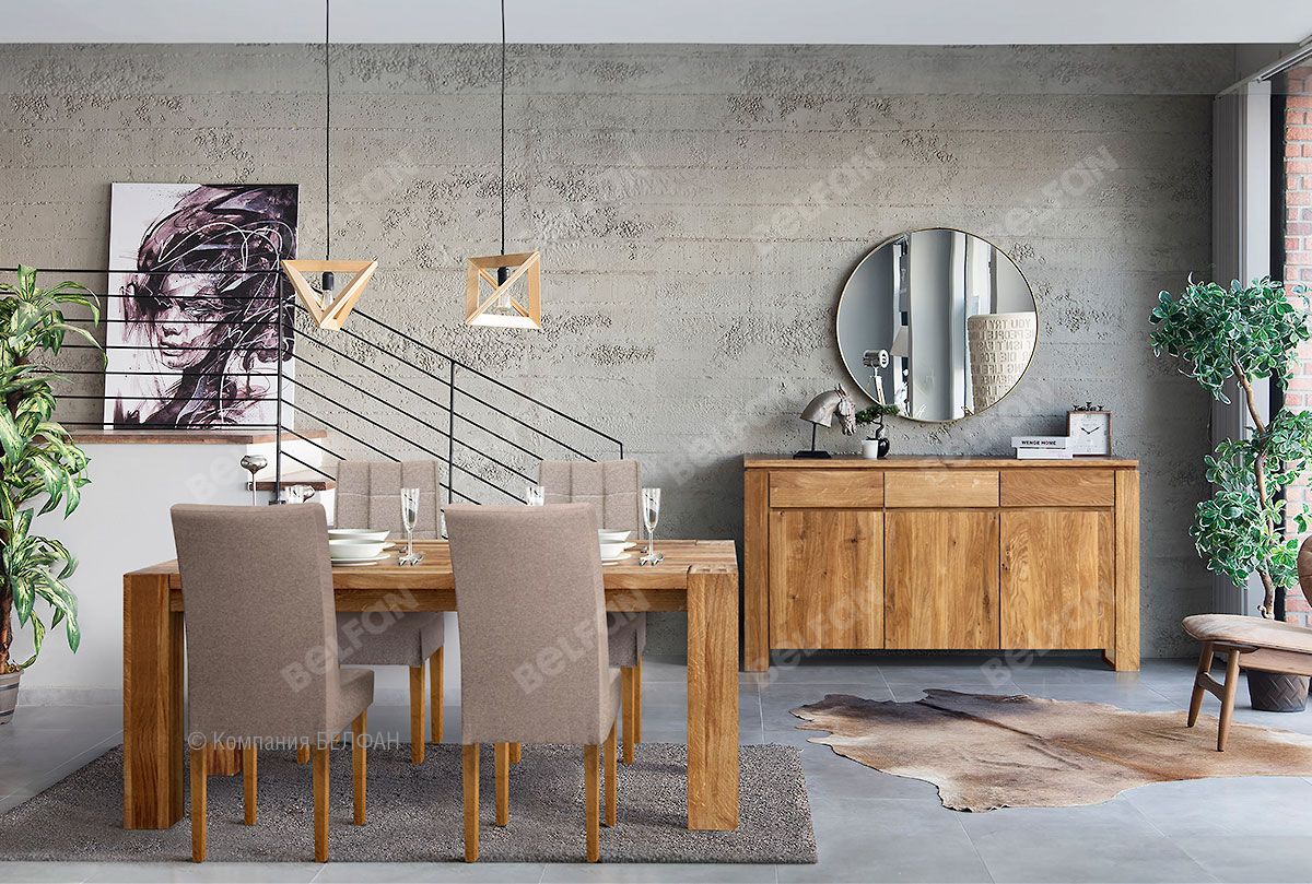 расстановка мебели в кухне-гостиной в древесных тонах расстановка мебели в кухне-гостиной