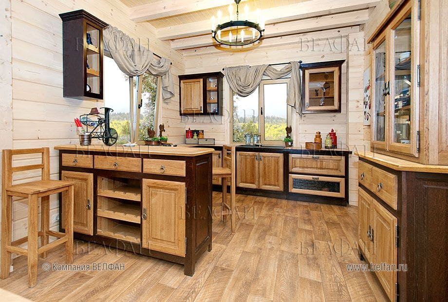 расстановка мебели в кухне-гостиной