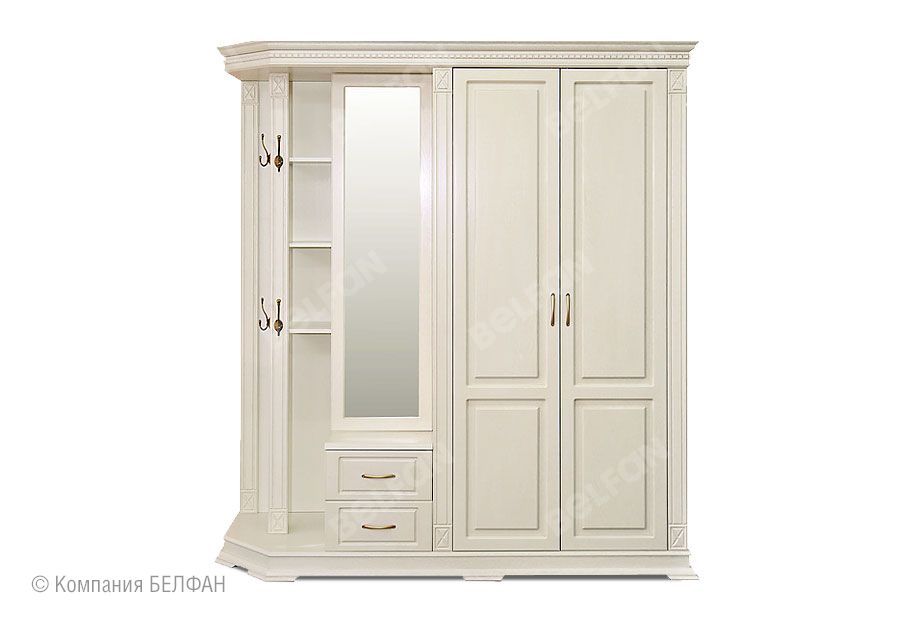 комбинированный шкаф в прихожую