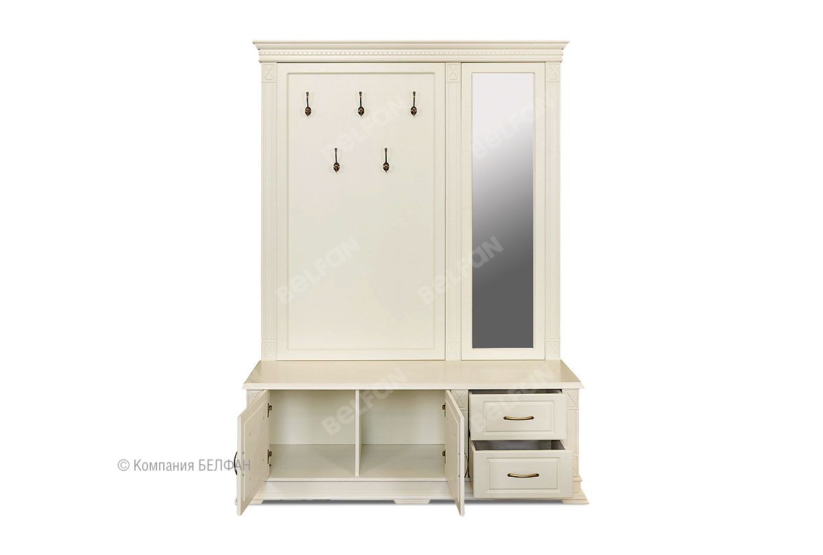 тумба с вешалкой в прихожую