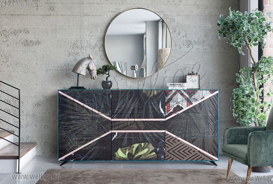 Функцональные комоды в стиле лофт