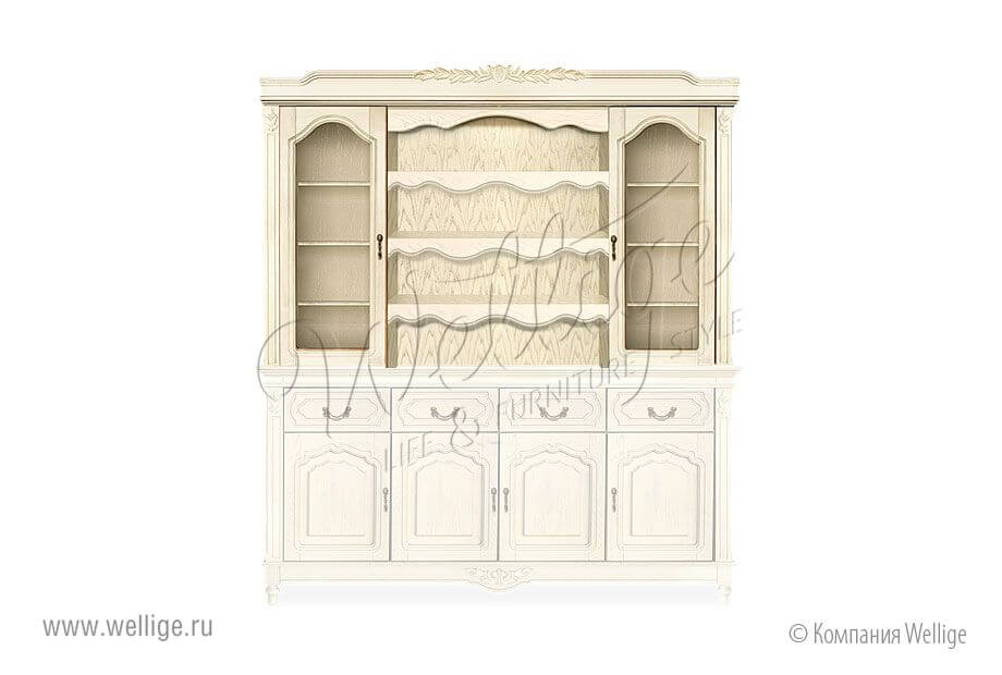 Буфет-витрина требует систематического ухода Буфет-витрина требует систематического ухода