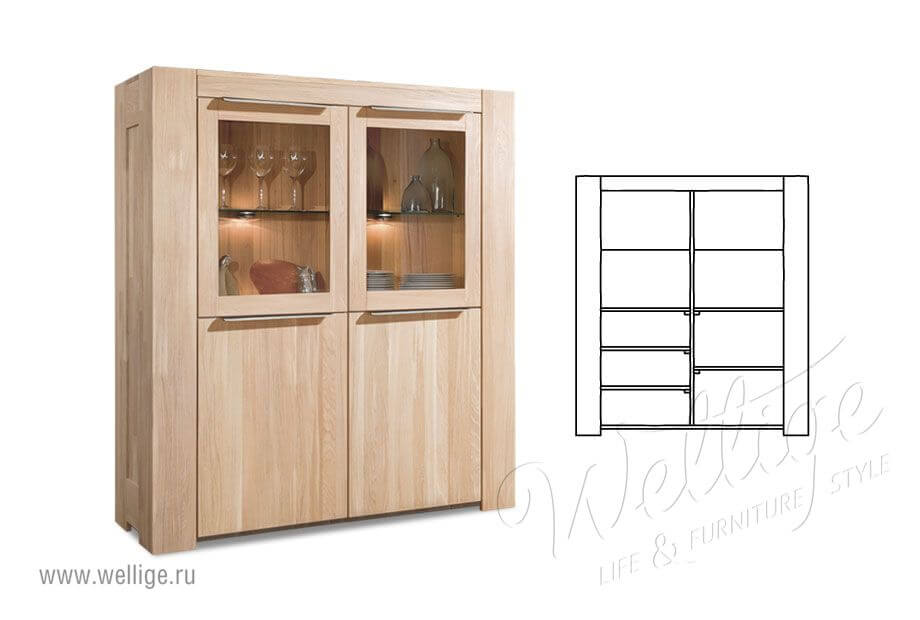 Что собой представляет буфет-витрина