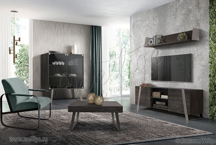 Виды настенных полок в стиле лофт