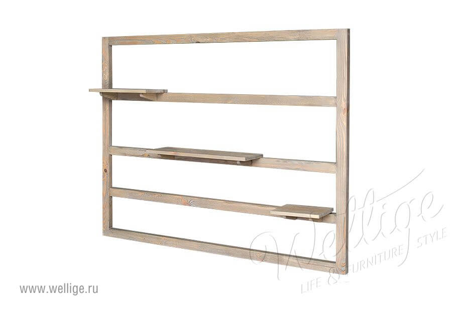 Фото8 полка настенная в стиле лофт