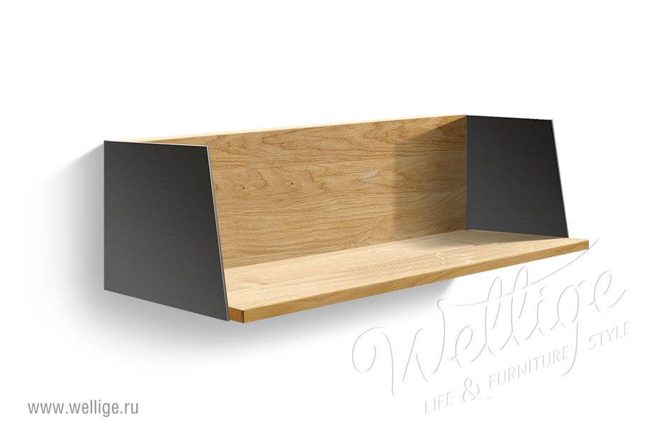 Фото полка настенная в стиле лофт