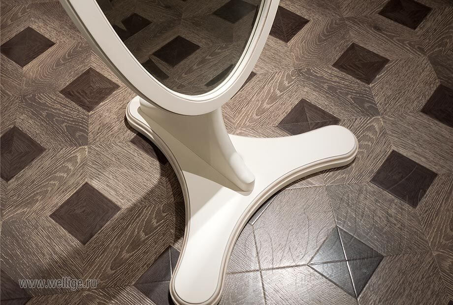 Декоративное оформление зеркал в стиле прованс