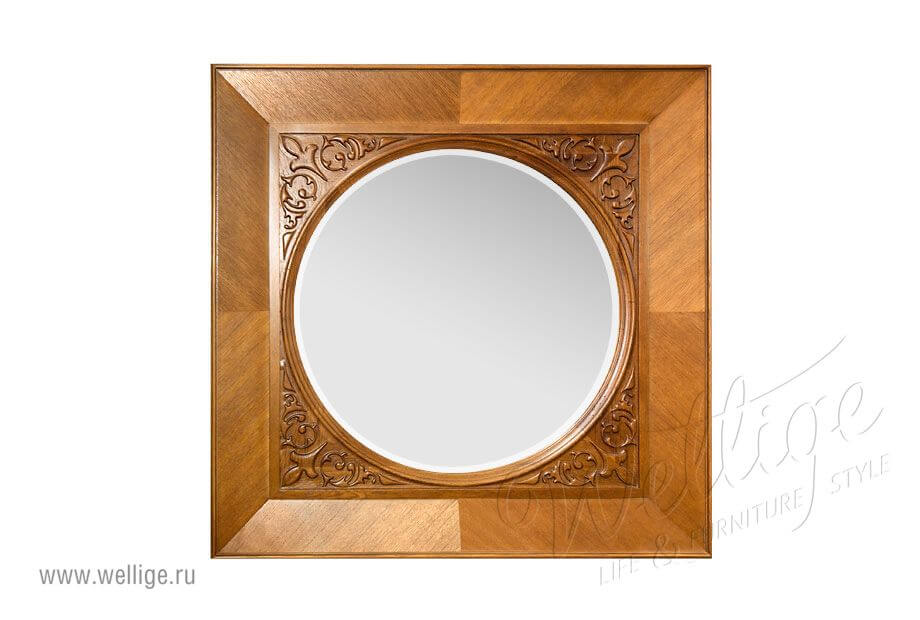 Изысканность и утонченность зеркал в стиле прованс