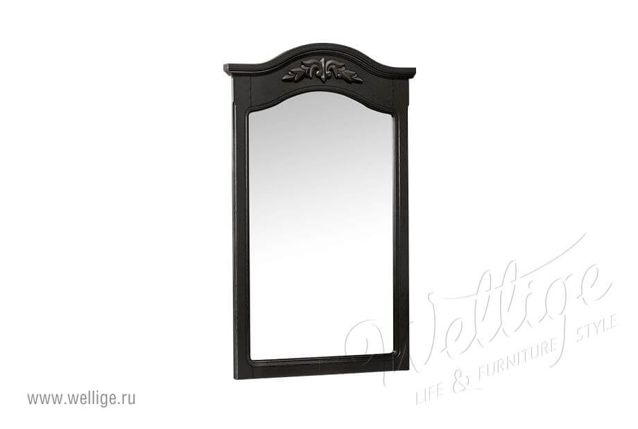 Поверхность зеркала в стиле прованс слегка состарена