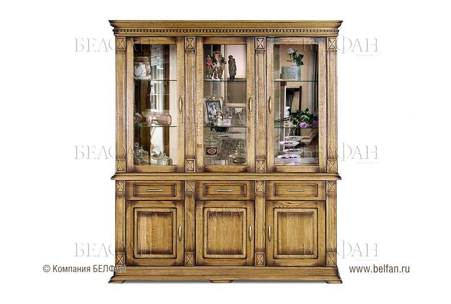 Фото19 шкаф-витрина в классическом стиле