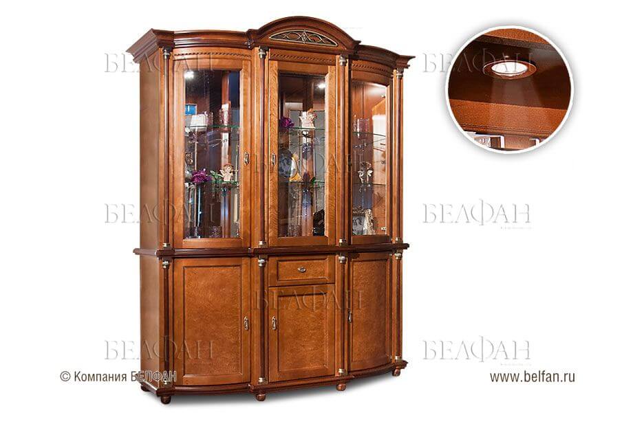 Фото21 шкаф-витрина в классическом стиле