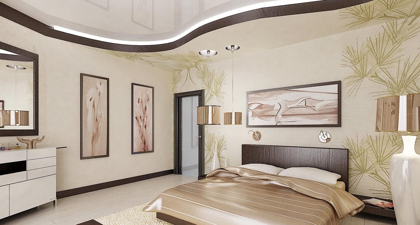 Спальня в стиле модерн