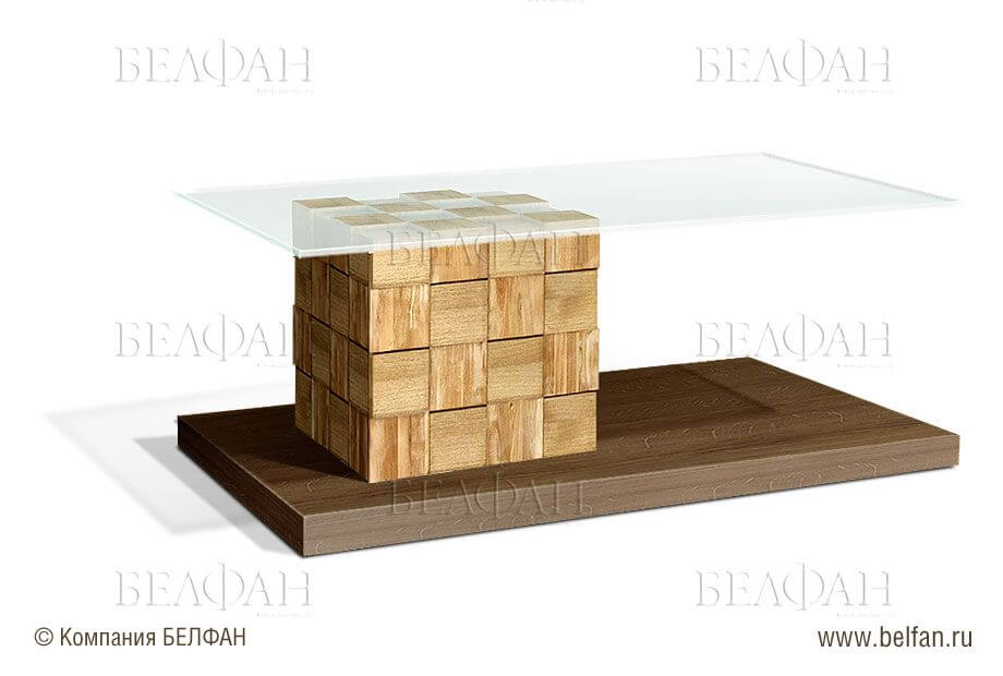 Стеклянный журнальный столик Стеклянный журнальный столик