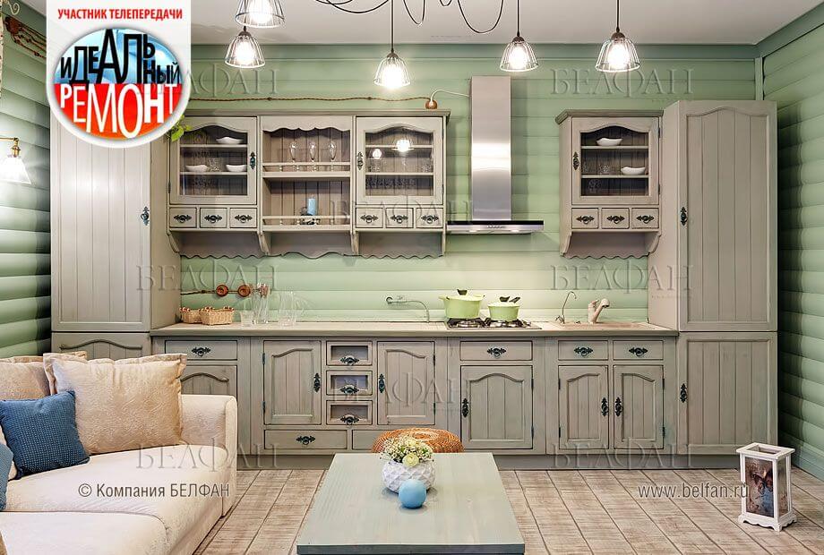 Дизайн кухни в стиле «современная классика» в зависимости от размера и формы помещения