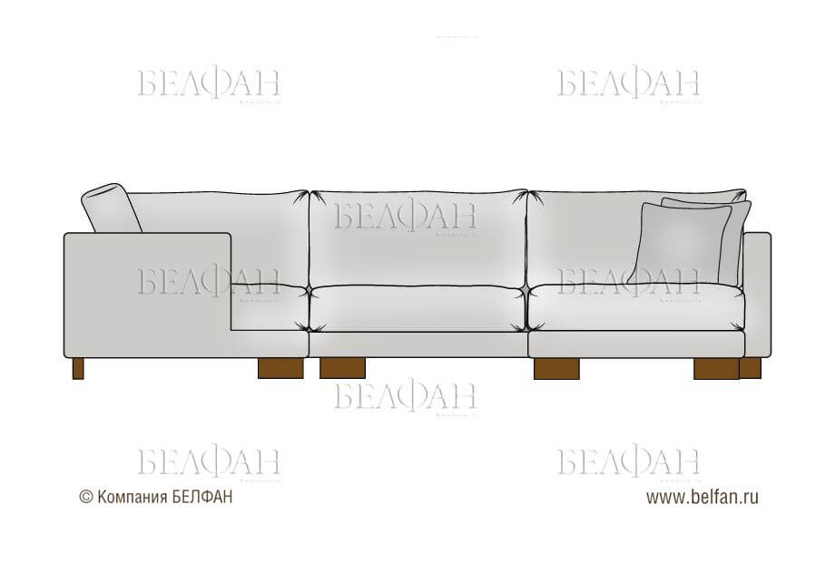 Деревянный каркас мебели