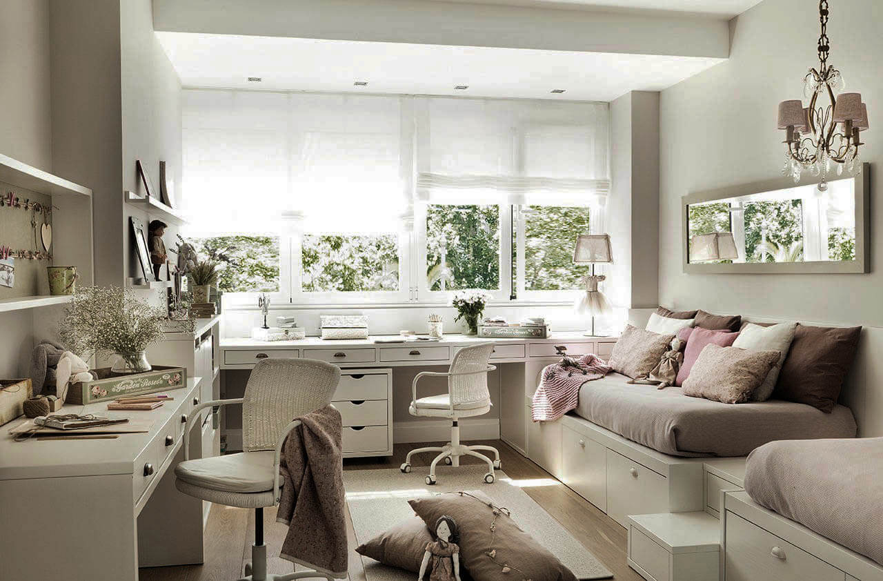 Зонирование детской