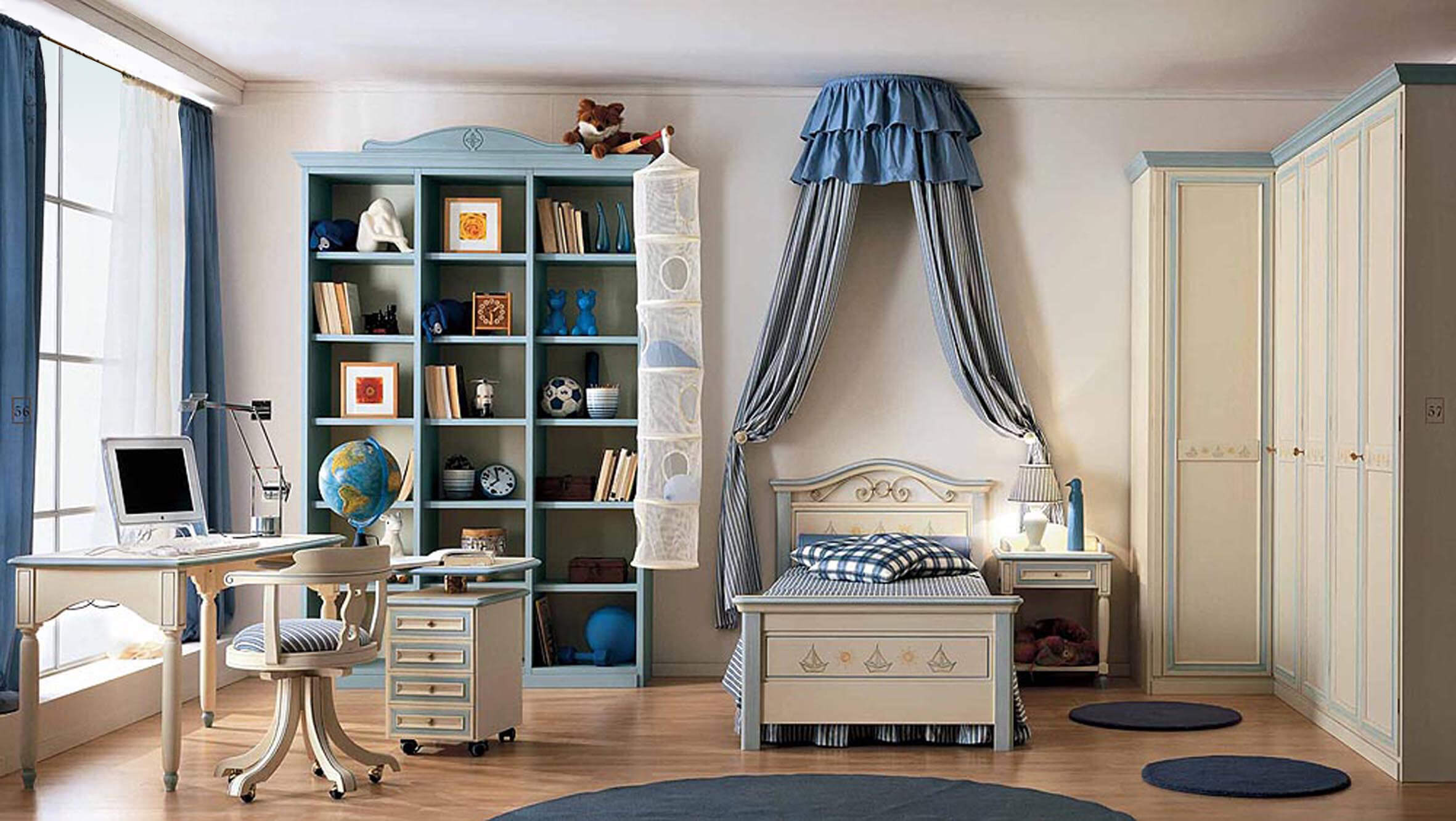 Детская для мальчика в классическом стиле