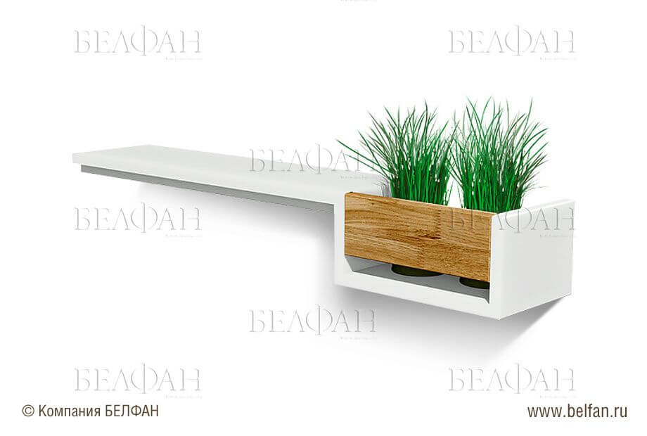 Где разместить подставку под цветы из дерева