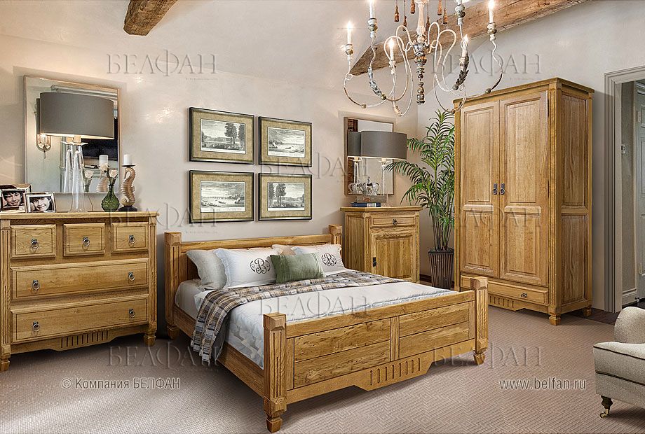 Спальня в стиле прованс