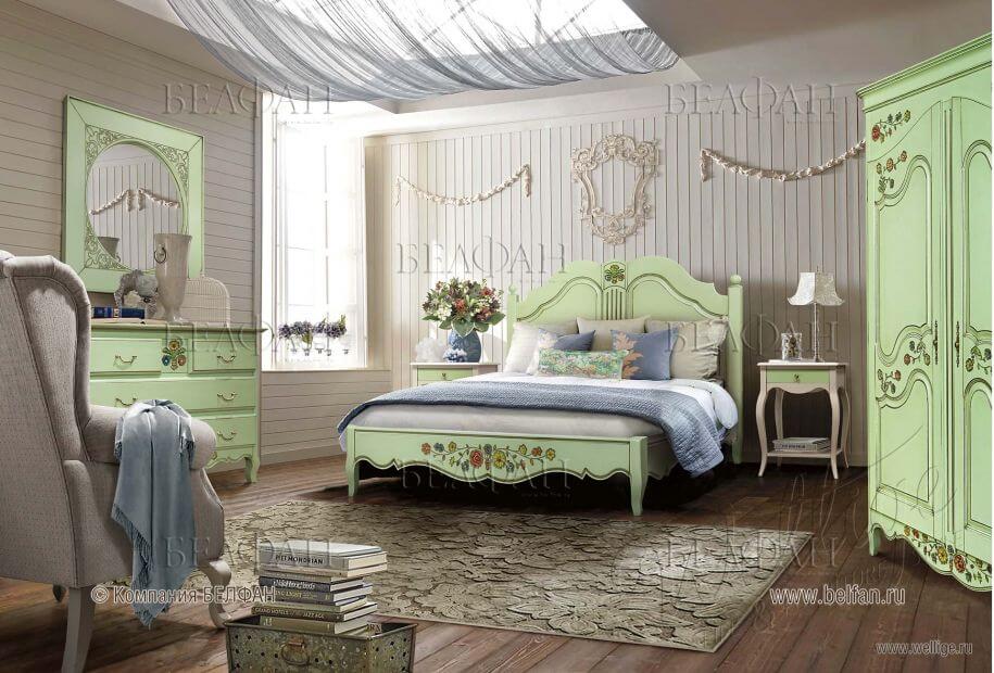 Цветовое решение для спальни