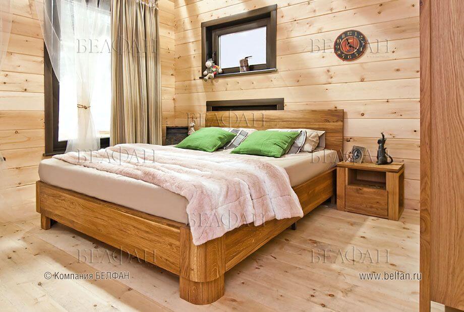 Дубовая кровать Дубовая кровать