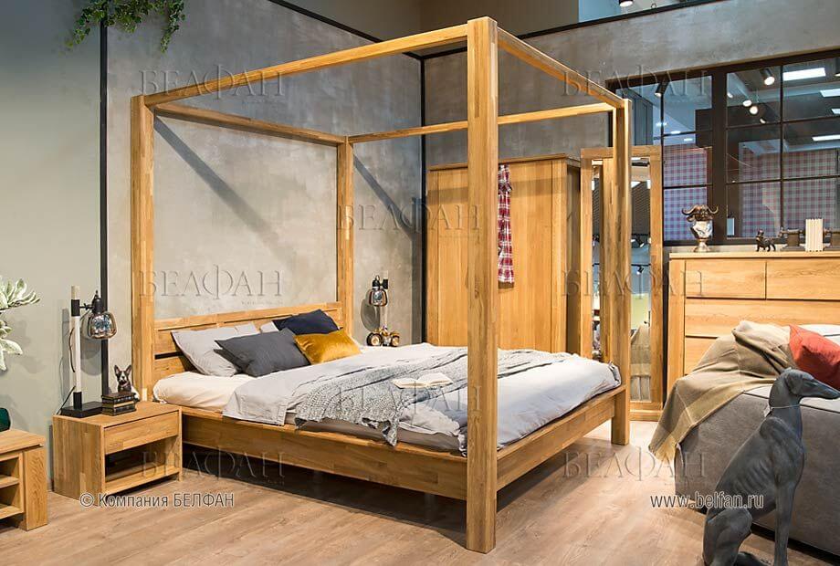 Фото5 кровати из массива дуба