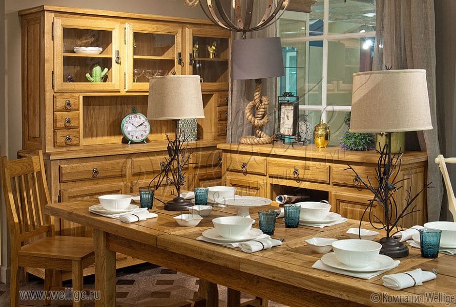 Как оформить кухню-гостиную в стиле прованс