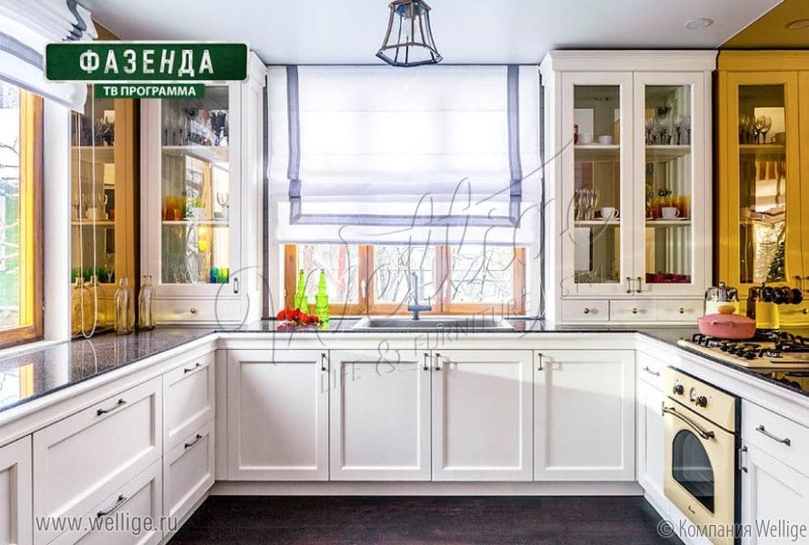 Фото интерьера кухни прованс