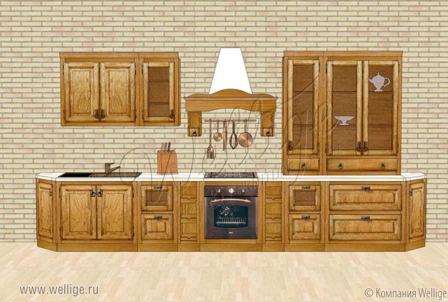 Фото интерьера кухни прованс