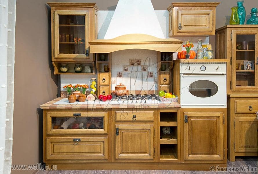 Фото интерьера кухни прованс