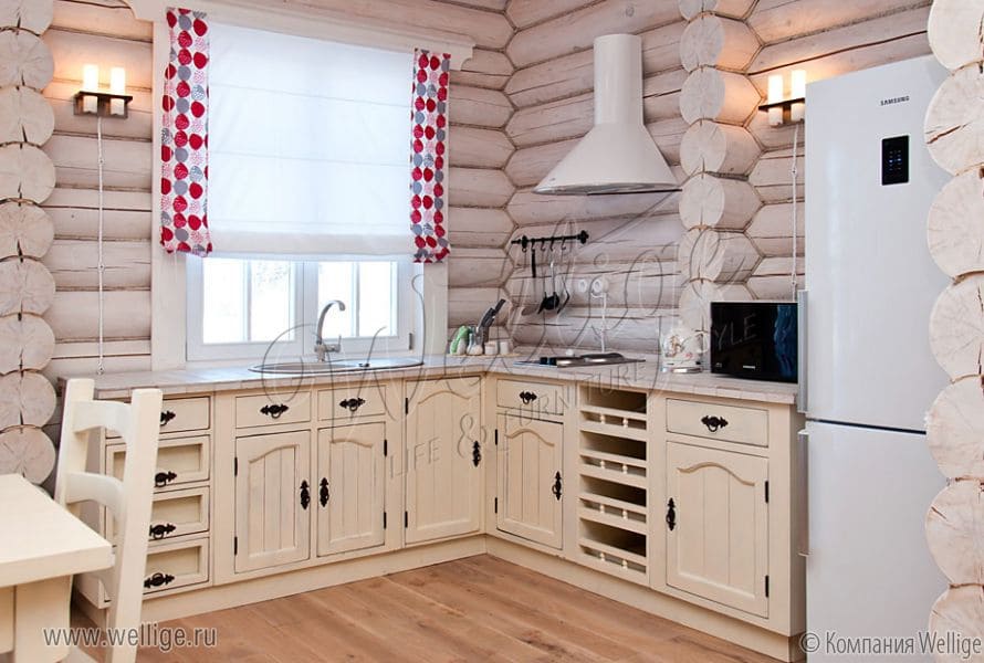 Фото интерьера кухни прованс