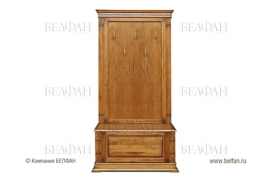 5 причин купить тумбу с вешалкой из массива дерева