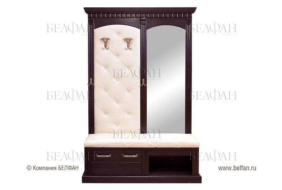 Как правильно выбрать тумбу с вешалкой из массива дерева