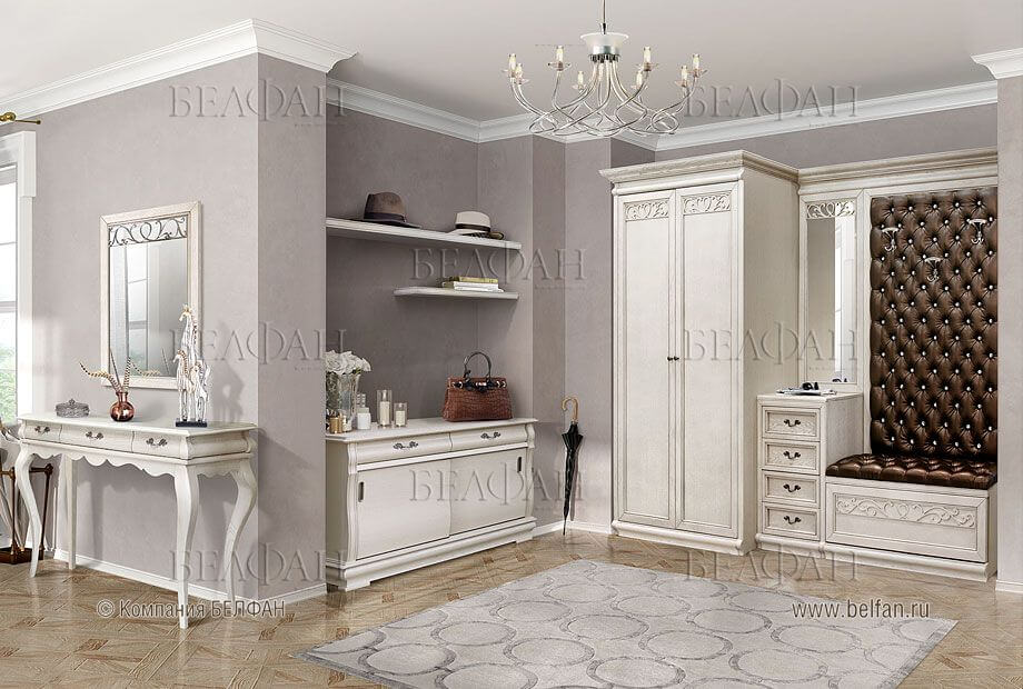 Советы по расположению тумбы с вешалкой из массива