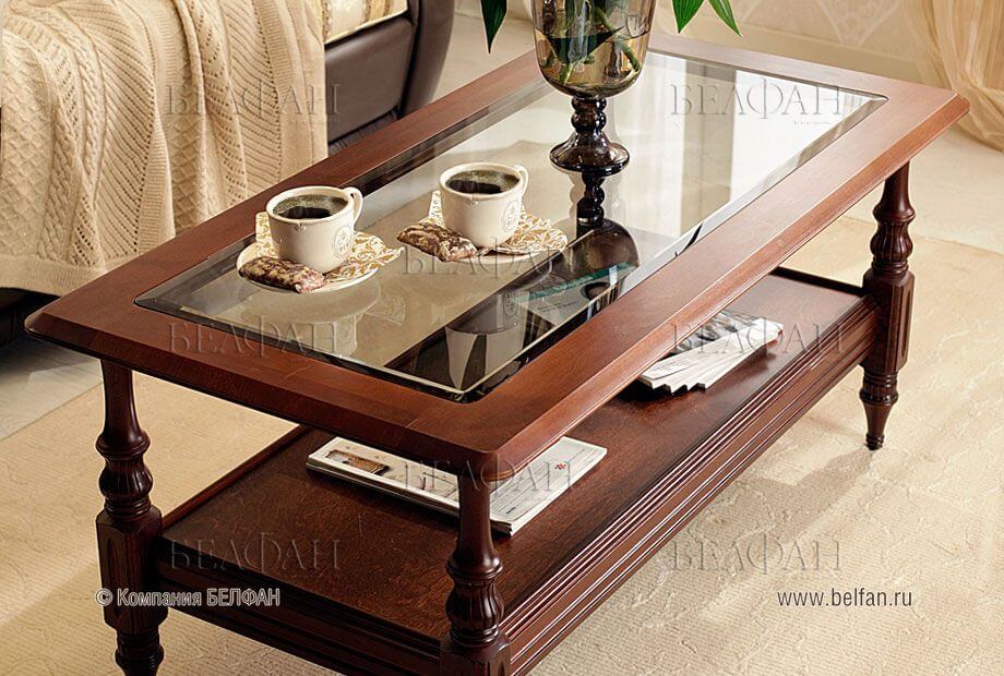 Типы журнальных столиков