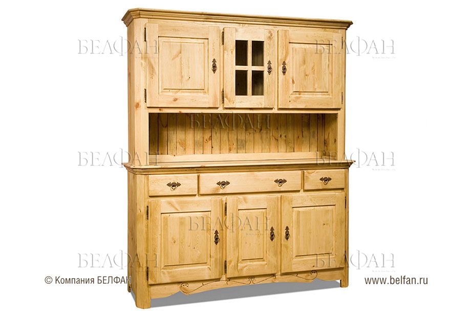 Фото буфетов из массива дерева